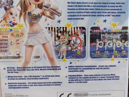 Wii - We Cheer