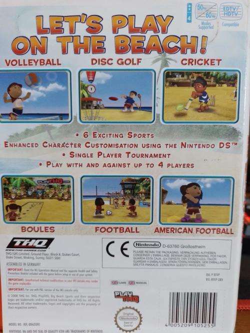 Wii - Big Beach Sports