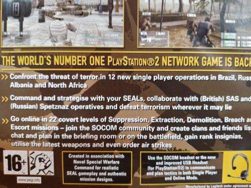PS2 - Socom II U.S. Navy Seals