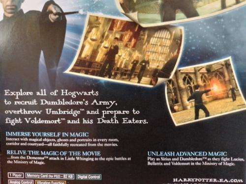 PS2 - Harry Potter and the Order of The Phoenix (NTSC U/C)