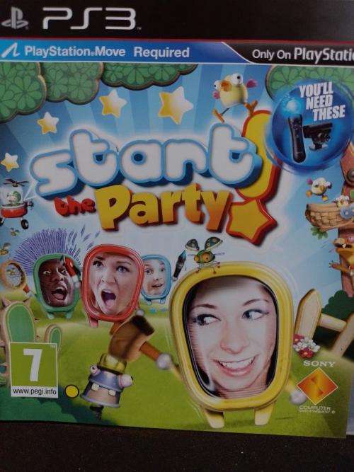 PS3 - Start The Party - Playstation Move Required