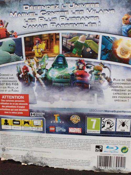 PS3 - Lego MArvel Super Heroes