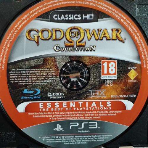 PS3 - God of War Collection - Essentials (Disc Only)