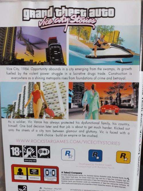 PSP - Grand Theft Auto Vice City Stories