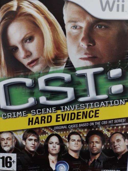 Wii - C.S.I. Crime Scene Investigation Hard Evidence Hard Evidence