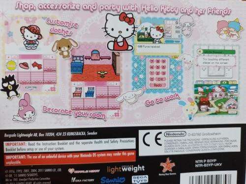 Nintendo DS - Loving Life With Hello Kitty And Friends
