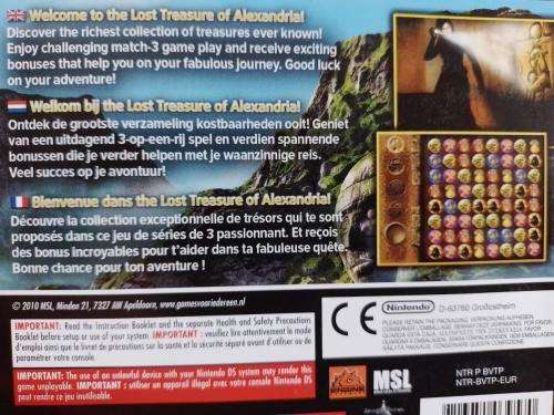 Nintendo DS - The Lost Treasures of Alexandria