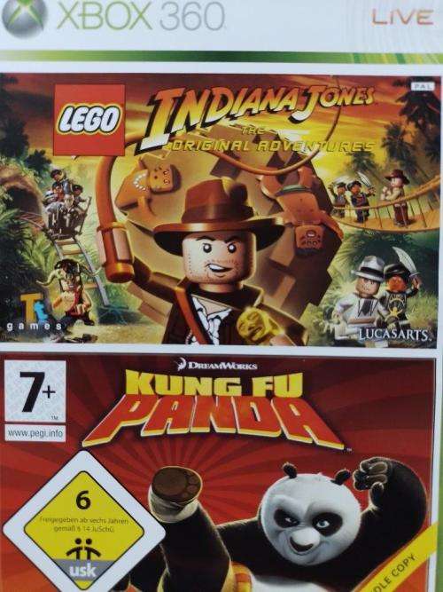 Xbox 360 - Lego Indiana Jones Original Adventures + Kung Fu Panda