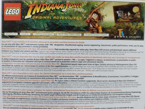 Xbox 360 - Lego Indiana Jones Original Adventures + Kung Fu Panda