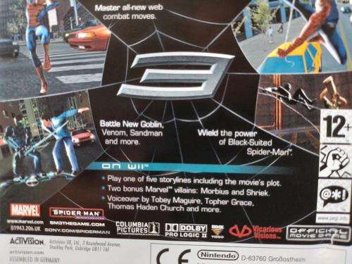 Wii - Spider-Man 3
