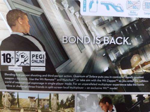 Wii - 007 Quantum of Solace