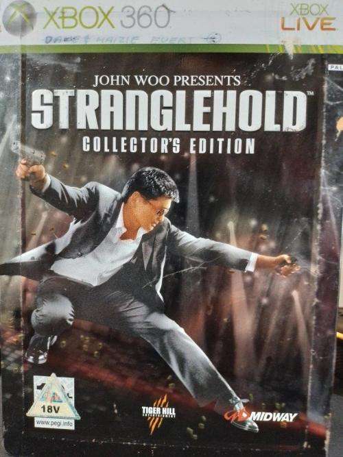Xbox 360 - John Woo Presents Stranglehold Collectors Edition Steel Book