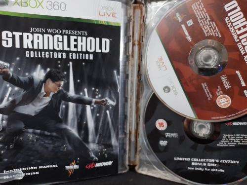 Xbox 360 - John Woo Presents Stranglehold Collectors Edition Steel Book