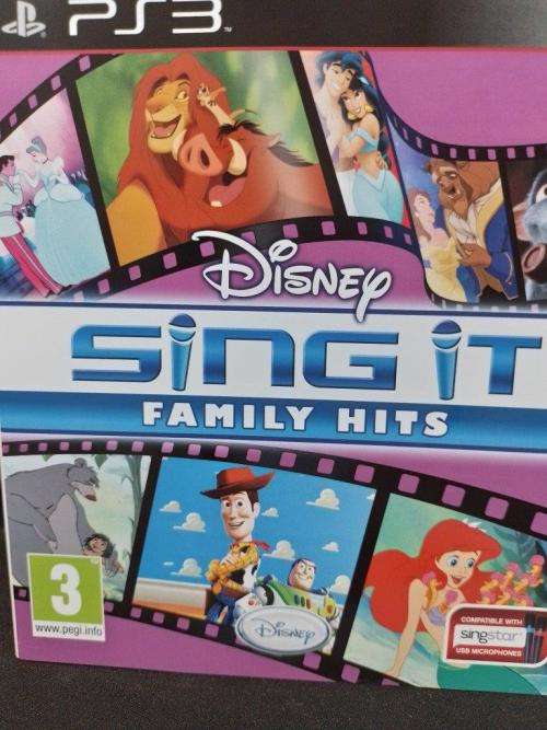 PS3 - Disney Sing It Family Hits