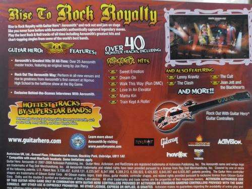 PS3 - Guitar Hero Aerosmith