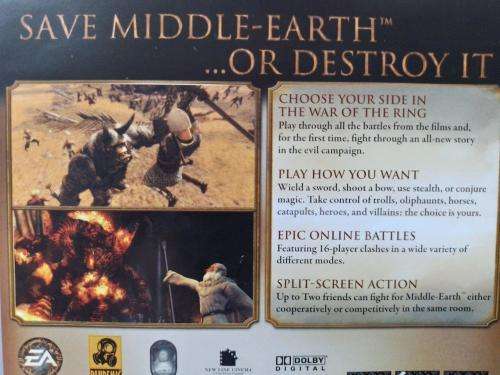 PS3 - The Lord of The Rings Conquest