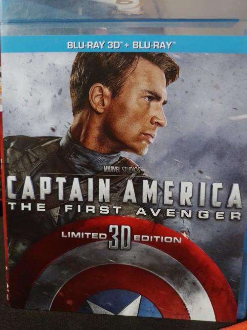 Blu-ray3D - Captain America The First Avenger Limited 3D Edition 3D + DVD