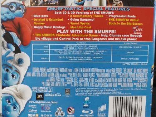 Blu-ray3D - The Smurfs in 3D