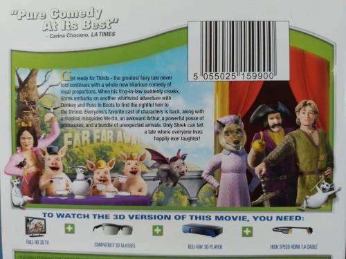 Blu-ray3D - Shrek The Third 3D