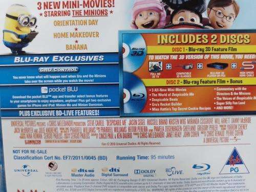 Blu-ray3D - Despicable Me 3D