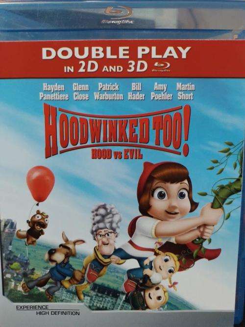 Blu-ray3D - Hoodwinked Too 3D (New Selaed)