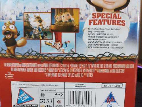 Blu-ray3D - Hoodwinked Too 3D (New Selaed)