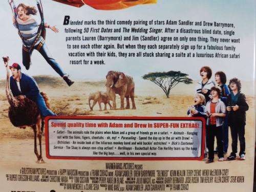 Blu-ray - Blended - Sandler, Barrymore