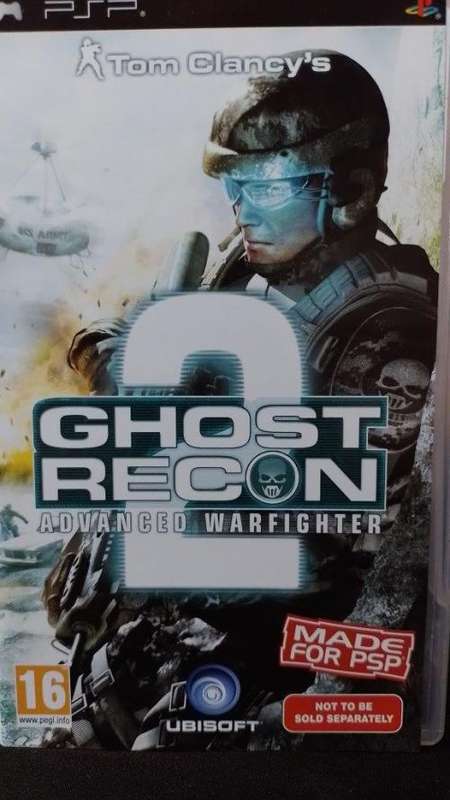 PSP - Tom Clancy`s Ghost Recon Advanced Warfighter 2