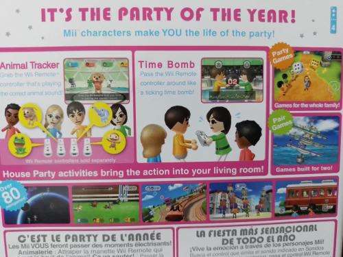 Wii - Wii Party (NTSC Will not play on pal Systems)
