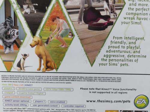 Xbox 360 - The Sims 3 Pets