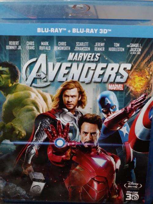Blu-ray3D - Marvel`s The Avengers Blu Ray + Blu Ray 3D