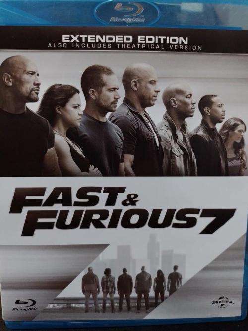 Blu-ray - Fast & Furious 7