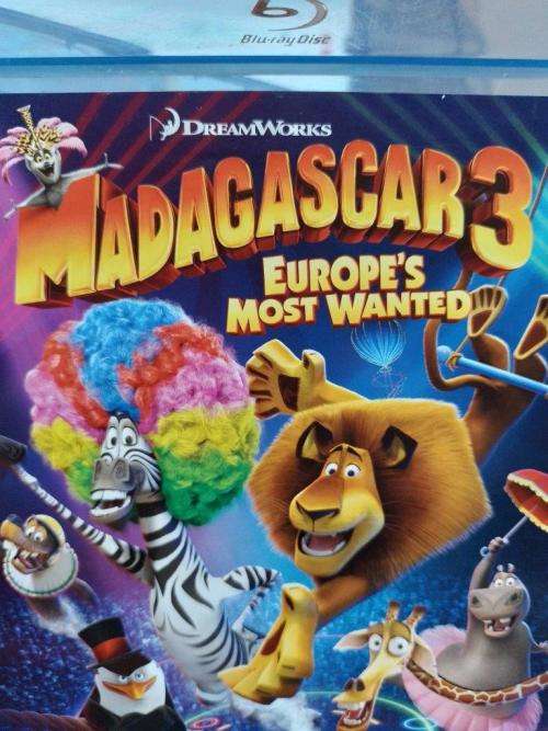 Blu-ray - Madagascar 3 Europe`s Most Wanted