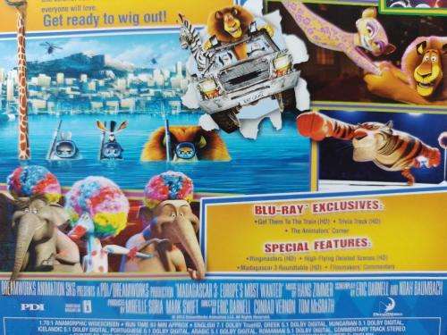 Blu-ray - Madagascar 3 Europe`s Most Wanted