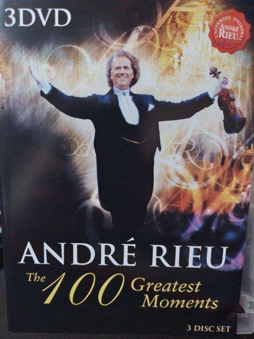 DVD - Andre` Rieu The 100 Greatest Moments (3dvd`s)