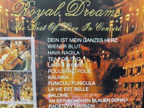 DVD - Andre` Rieu Royal Dreams The Best of Live In Concert