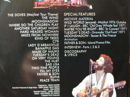 DVD - Cat Stevens - Majikat