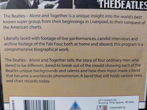 DVD - The Beatle - Alone and Together