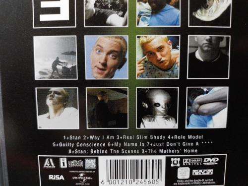 DVD - Eminem -  E