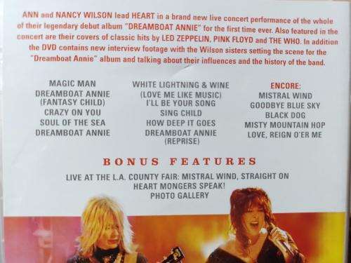 DVD - Heart - Dreamboat Annie Live