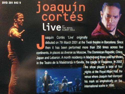 DVD - Joaquin Cortes Live At the Royal Albert Hall
