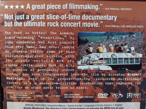 DVD - Woodstock The Directors Cut