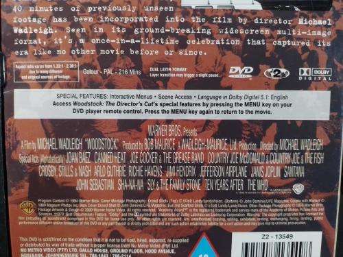 DVD - Woodstock The Directors Cut