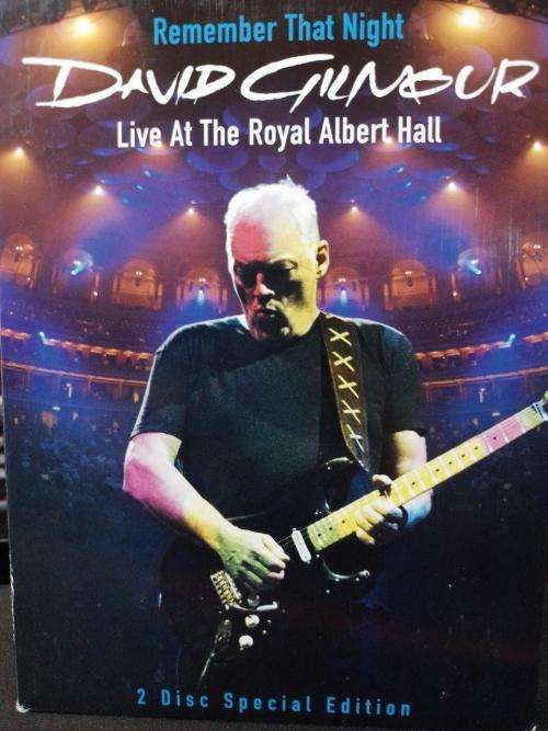 DVD - David Gilmour Remember That Night Live At The Royal Albert Hall