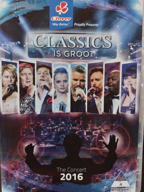 DVD - Classics Is Groot - The Concert 2016