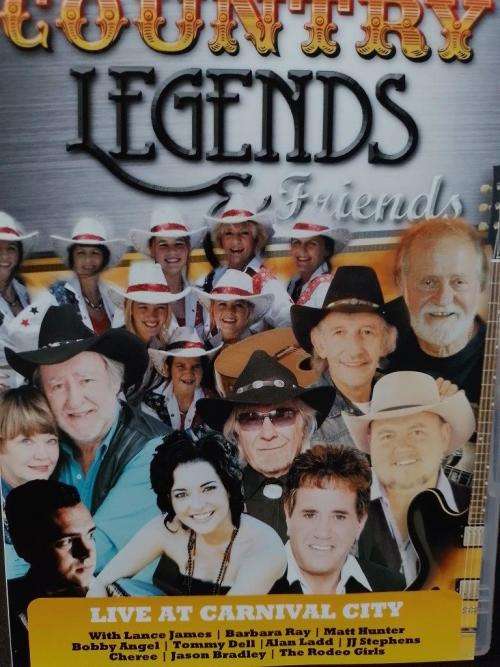 DVD - Country Legends & Friends - Live At Carnival City