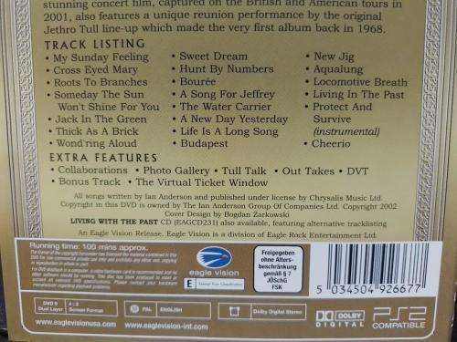 DVD - Jethro Tull - Living With The Past