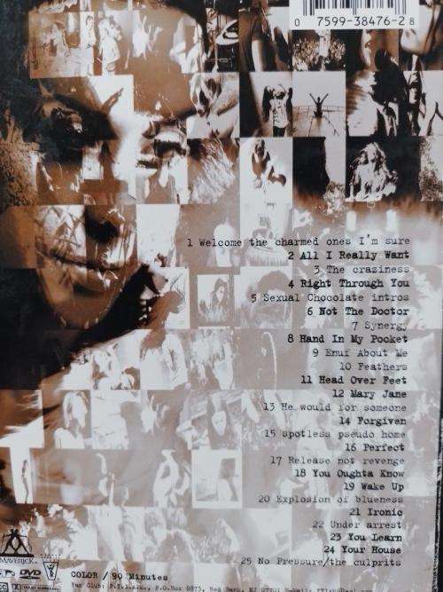 DVD - Alanis Morissette Jagged Little Pill Live