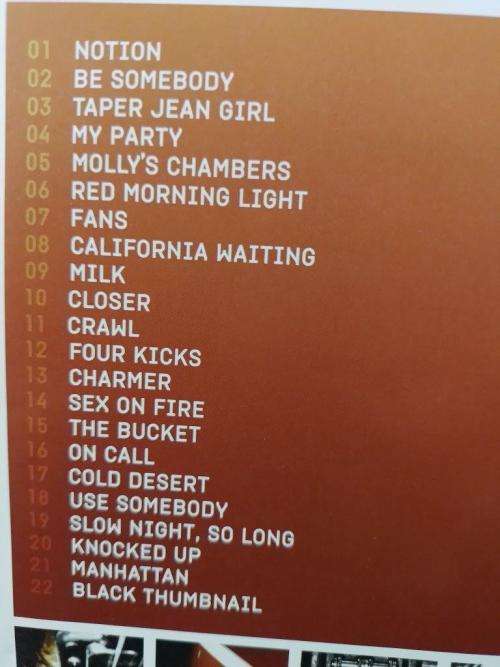 DVD - Kings of Leon Live At The  O2 London England