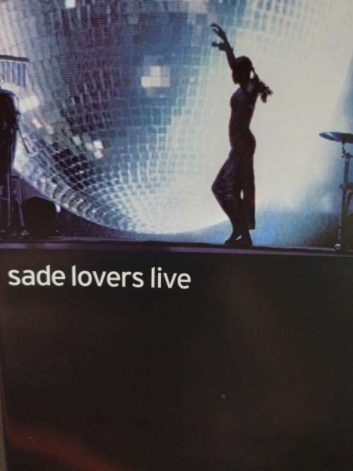 DVD - Sade - Lovers Live